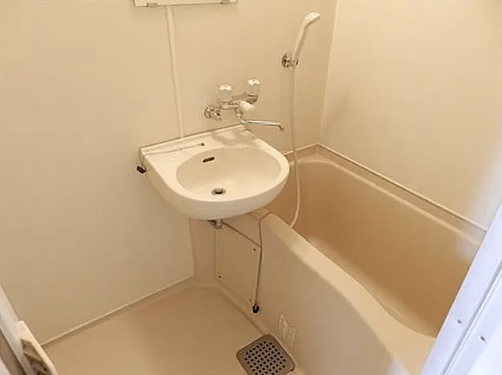 サンクレスト南林間の浴室|他号室の写真です。