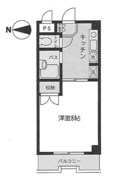 コアクレスト上草柳Ⅱの間取り|他号室の写真です。