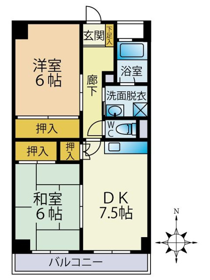 【間取り】 | 山下ビル