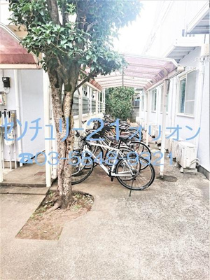 【その他共用部分】 | MELEX中村橋A棟 | 敷地内駐輪場