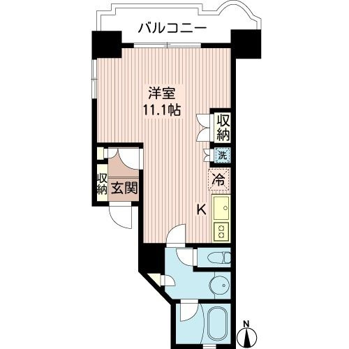 モアシティ浅草の間取り