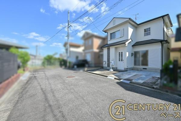 葛城市長尾　一戸建の前面道路含む現地写真|■現地撮影写真■
