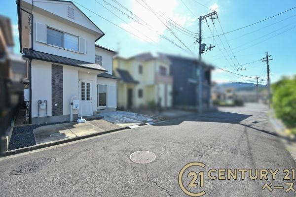 葛城市長尾　一戸建の前面道路含む現地写真|■現地撮影写真■