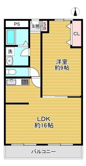 【間取り】 | 日商岩井菫橋ハイツ