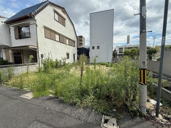【前面道路含む現地写真】 | 門真市常盤町　売土地