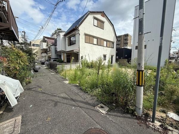 【前面道路含む現地写真】 | 門真市常盤町　売土地