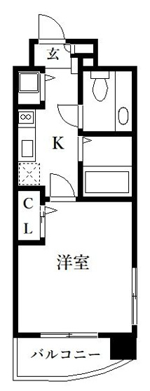 【間取り】 | テラ･ロッサ西新