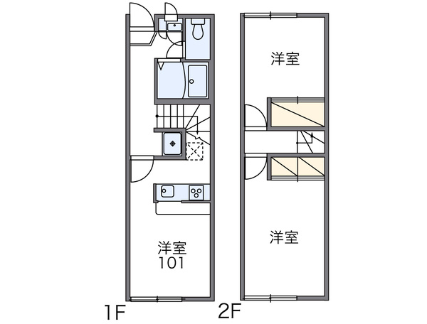 【間取り】 | レオパレスサニーホームズ