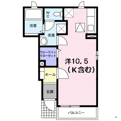 【間取り】 | シャルマン花みずきⅡ