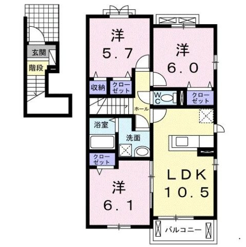 【間取り】 | ＬＥＧＡＣＹ・Ｍ　Ⅱ