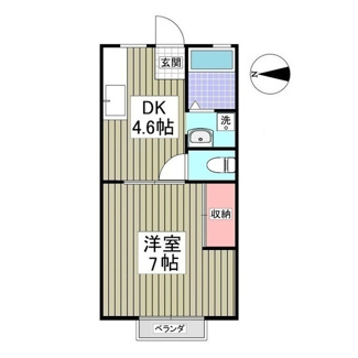 【間取り】 | 大川ハイツ