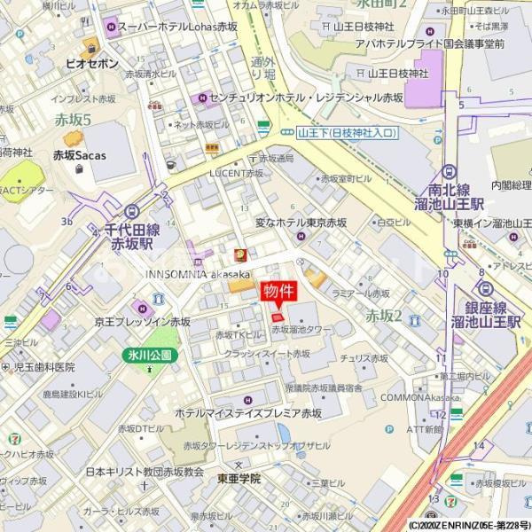 メインステージ赤坂ＩＩ【おとり物件なし】#学生・社会人にオススメ！初期費用分割払いOK！の地図