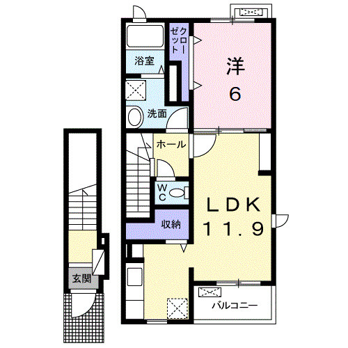 パルティールの間取り