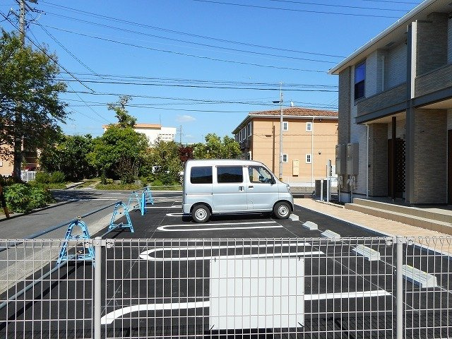 リバティークイーンの駐車場