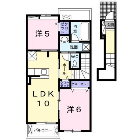 リバティークイーンの間取り