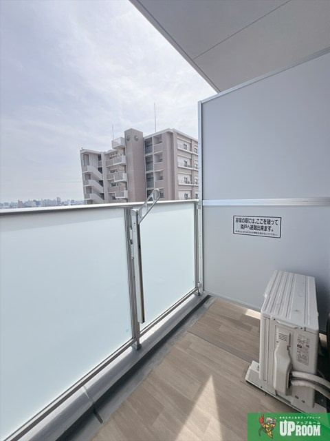 ルネフラッツ黒川Ⅱのバルコニー