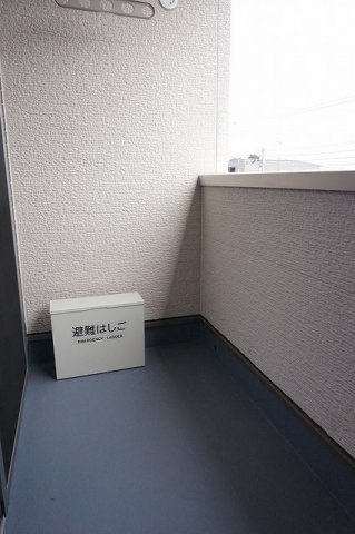 ニューサンモール・アゼリアＢのバルコニー