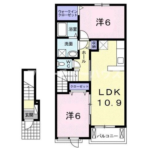 グランドパレス髙樹Ⅵの間取り