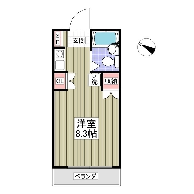 カンタービレⅡの間取り