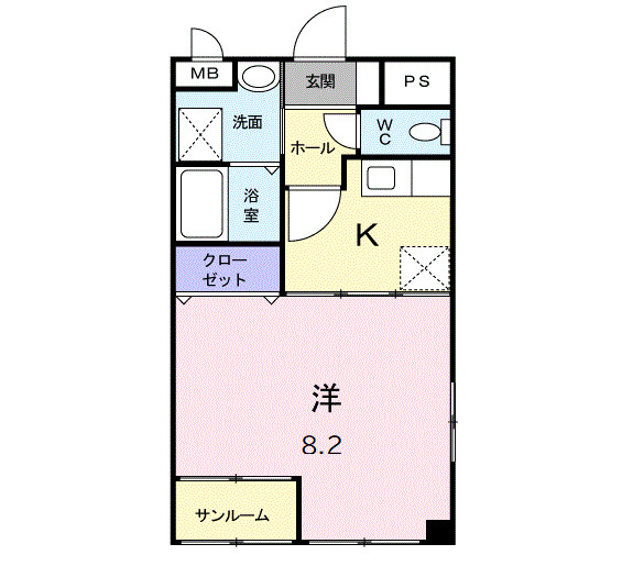 ナビッシュ南畝の間取り
