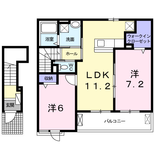 プレミアムⅠの間取り