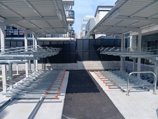 リビオメゾン東陽町Hutteの設備|駐輪場