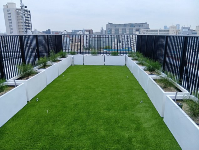 リビオメゾン東陽町Hutteのその他共用部分|屋上テラス