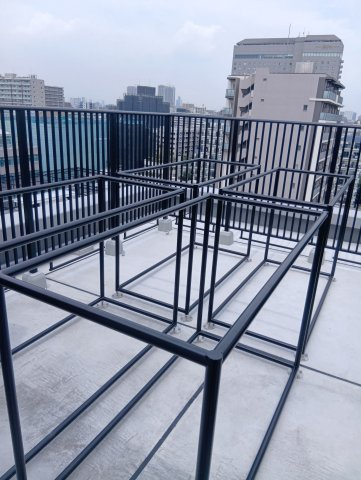リビオメゾン東陽町Hutteのその他共用部分|物干しデッキ