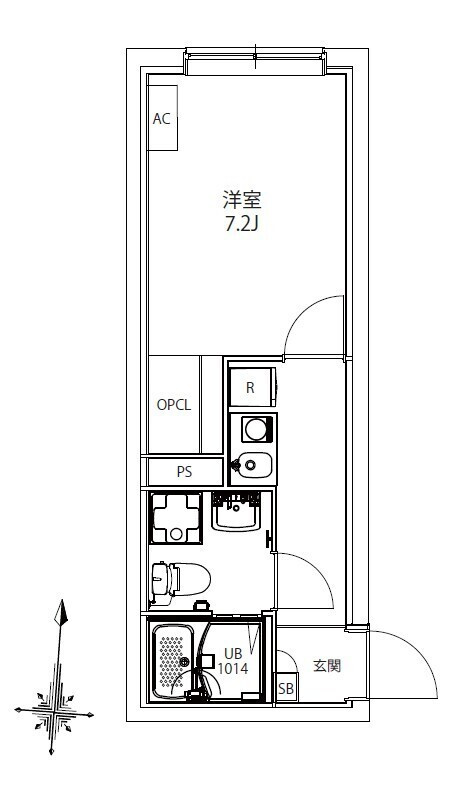 MAXIV CITY南品川の間取り