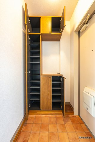 アメニティー大井の玄関