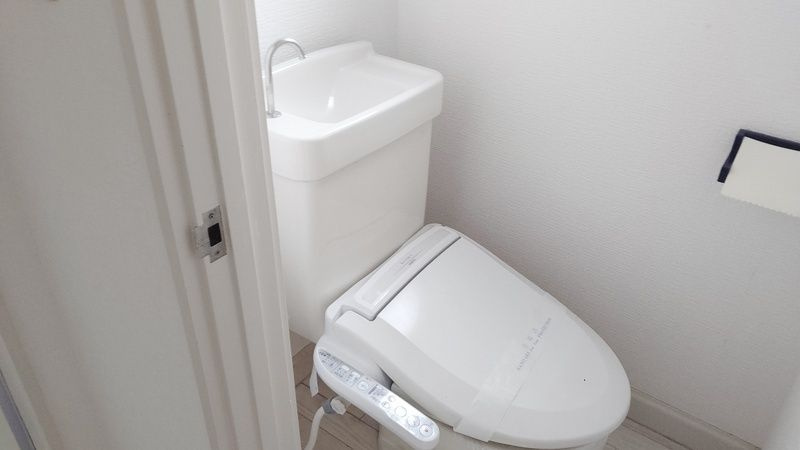 深谷市栄町のアパートのトイレ
