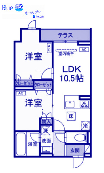 【間取り】 | セレスティア西寺尾　A