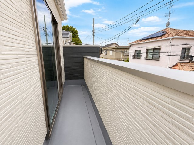 新築戸建 宇治市広野町寺山のバルコニー