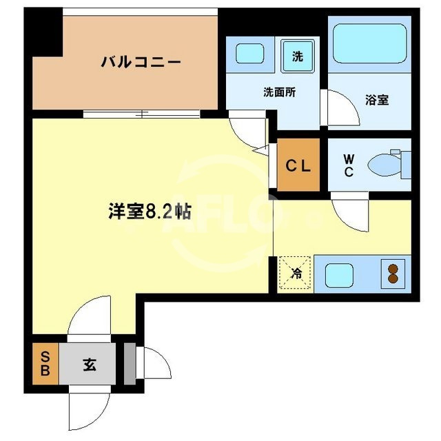 エスライズ西本町の間取り|エスライズ西本町　間取り