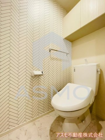 【トイレ】 | La　Suite上町台 | 同マンション別部屋　参考写真