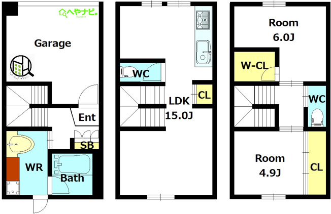 【間取り】 | WELLNEST　ROOM吹上