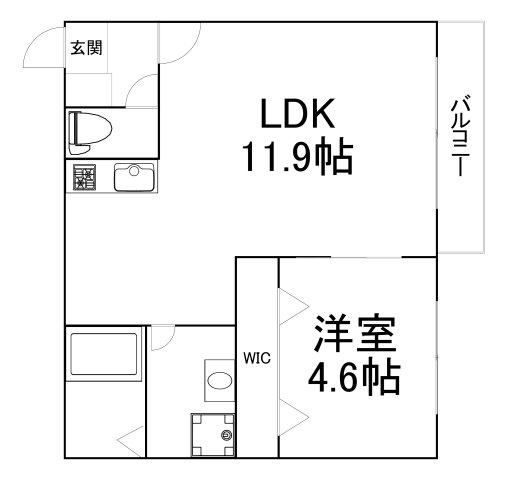 【間取り】 | レジデンスコート京橋