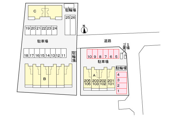 Jade House庄町Bのその他