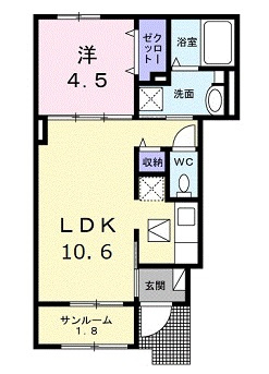 レグルス高陽の間取り