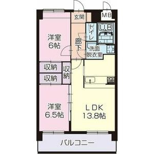 アビタシオン春日の間取り