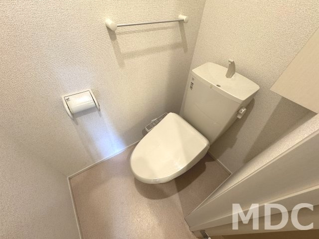 徳島市鮎喰町２丁目のアパートのトイレ
