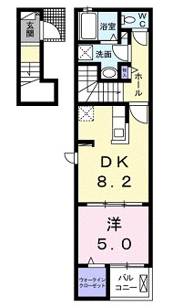 ノースの間取り