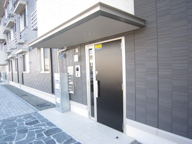シオンKY　1号館のエントランス