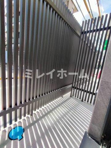 Aglaia品川中延のバルコニー