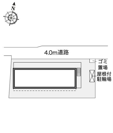 レオパレスアイリスの区画図