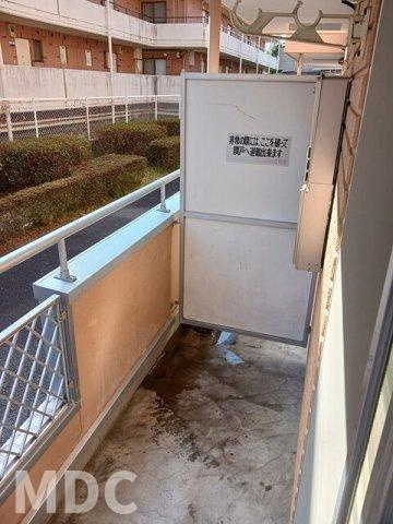 徳島市名東町１丁目の賃貸マンションのバルコニー