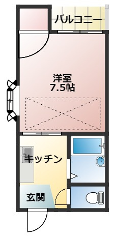 エクセル上島頭の間取り