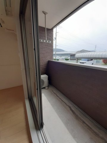パライーソⅡ　Ａのバルコニー