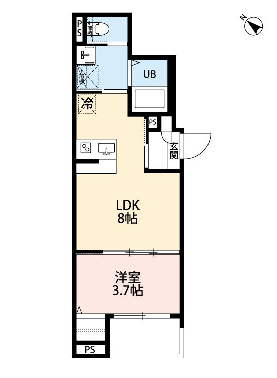 レストン東所沢　の間取り