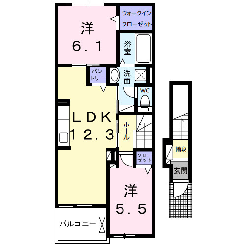 【間取り】 | グランディアＧ